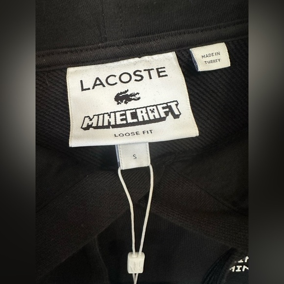 NWT Lacoste Minecraft Hoodie. Size Small. - Picture 7 of 11